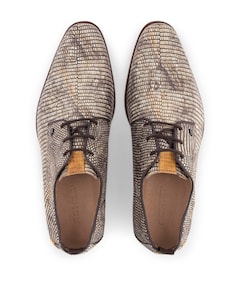 Greg Marble heren veterschoenen beige