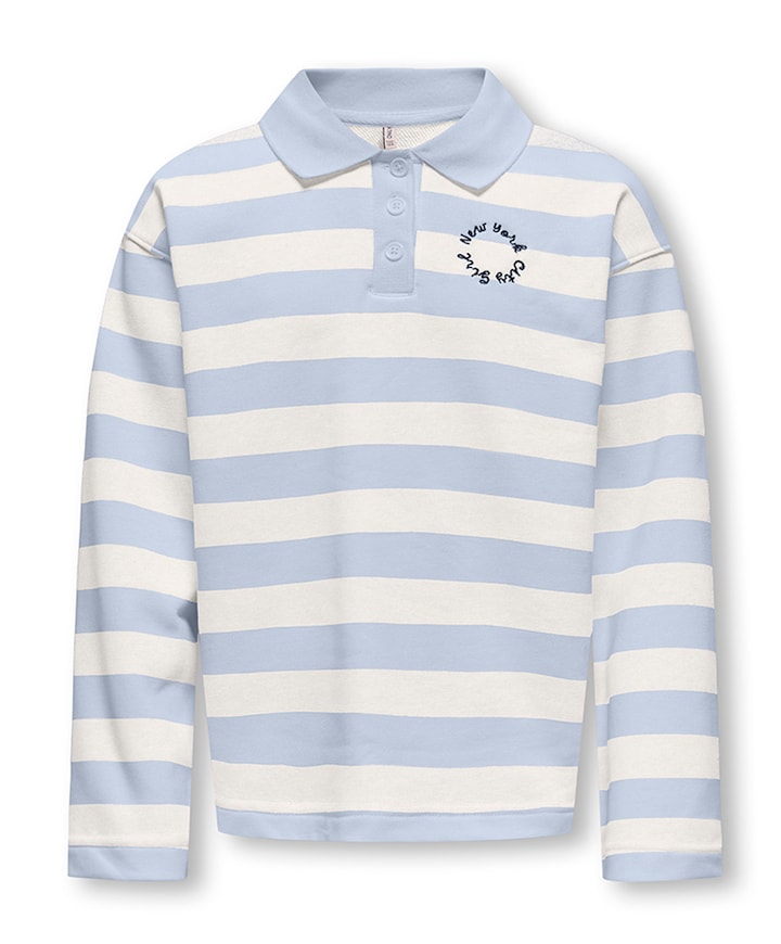 Meisjes polo blauw