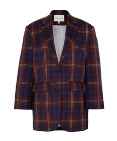 Dames blazer bruin