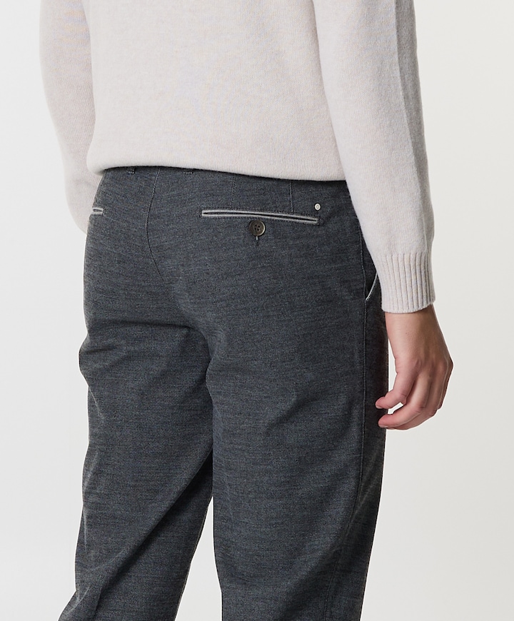 Modern Chino Collection heren broek grijs