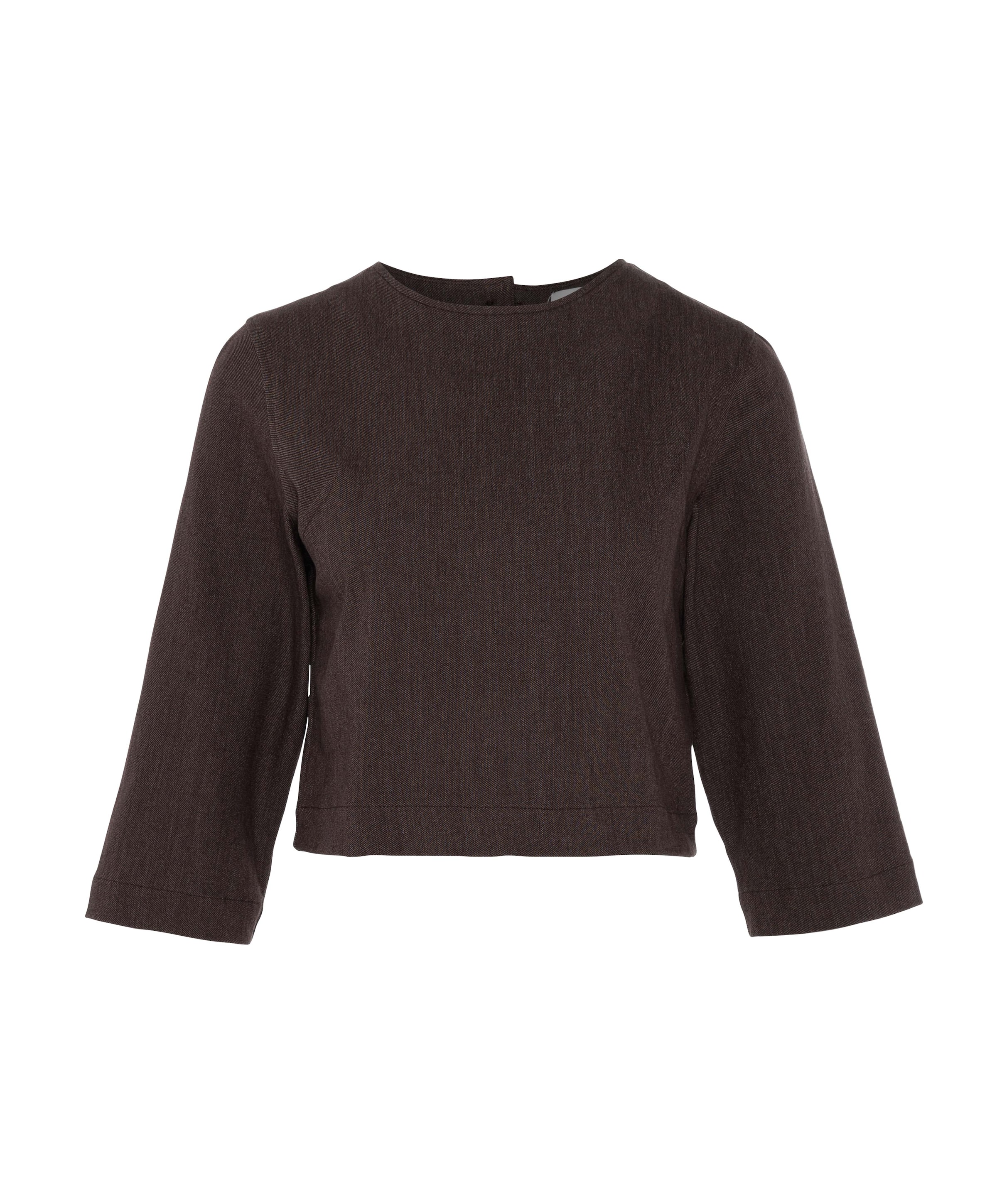 Dames blouse bruin