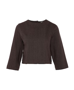 Dames blouse bruin