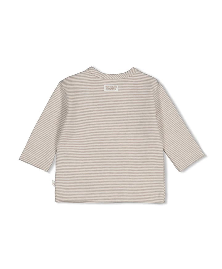 Uniseks longsleeve bruin