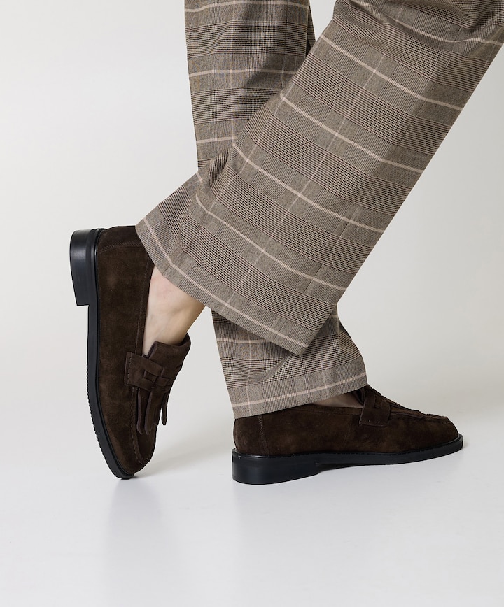 Elena dames loafers bruin