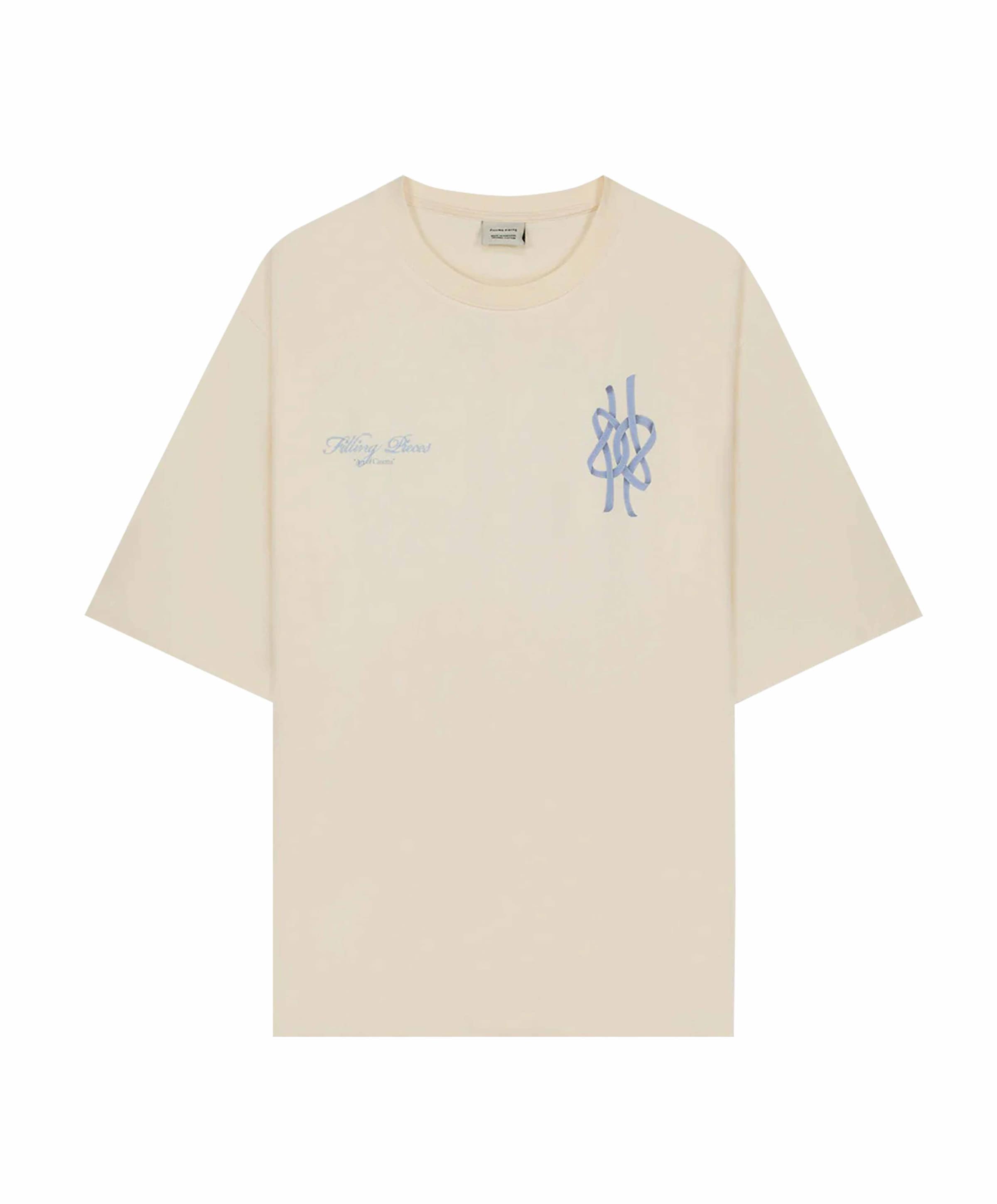 Heren T-shirt ecru