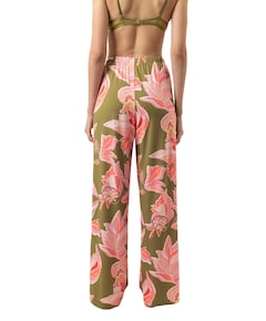 Dames pyjamabroek groen