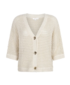 Dames vest beige