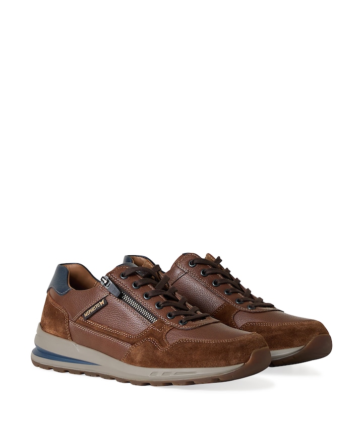Bradley  heren sneakers bruin