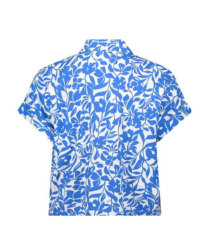 Dames blouse blauw