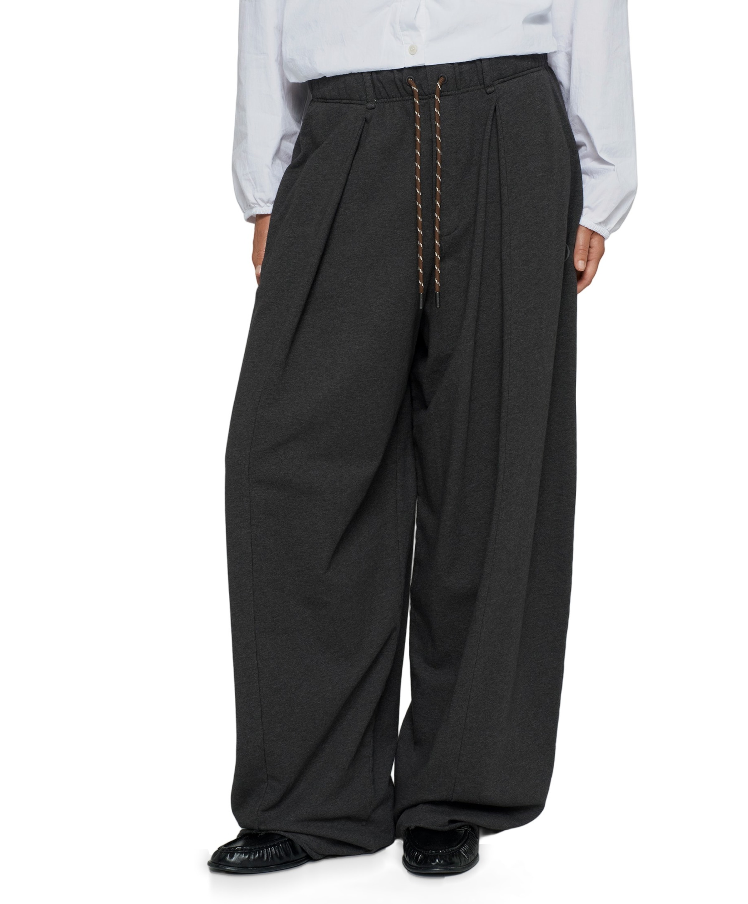 Bar piece dames broek grijs