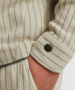 Overhemd lange mouw beige