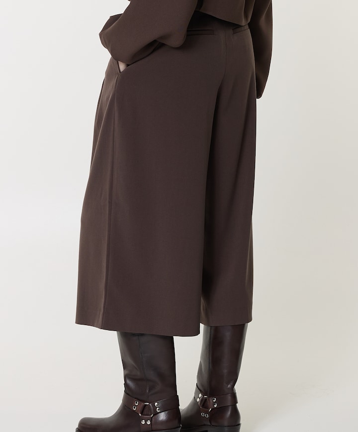 MSCHMaryla Henrika HW Culotte Pants dames broek bruin