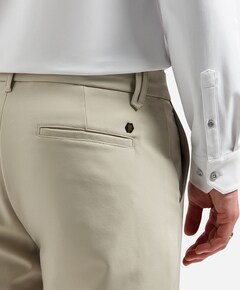 Short Chino 4-Way Stretch Sedoc heren korte broek beige