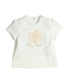 Meisjes t-shirt ecru