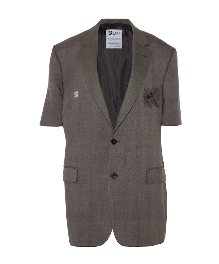Dames blazer bruin