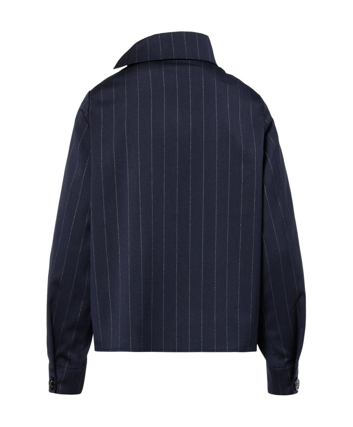 Dames blouse blauw