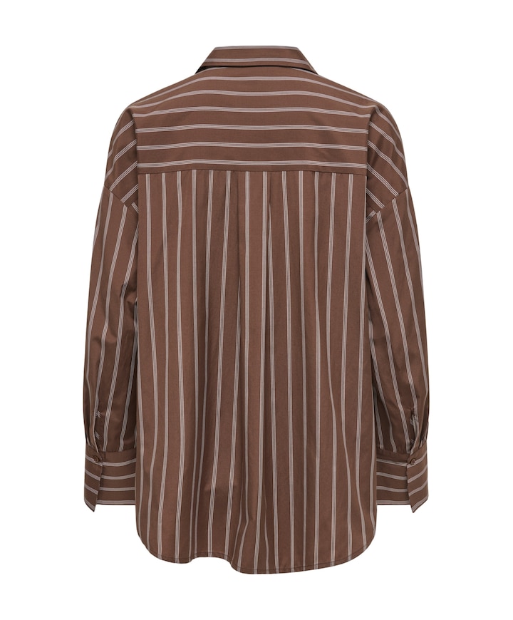 Dames blouse bruin