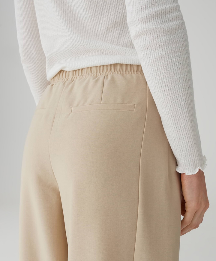 Melane flow dames broek beige