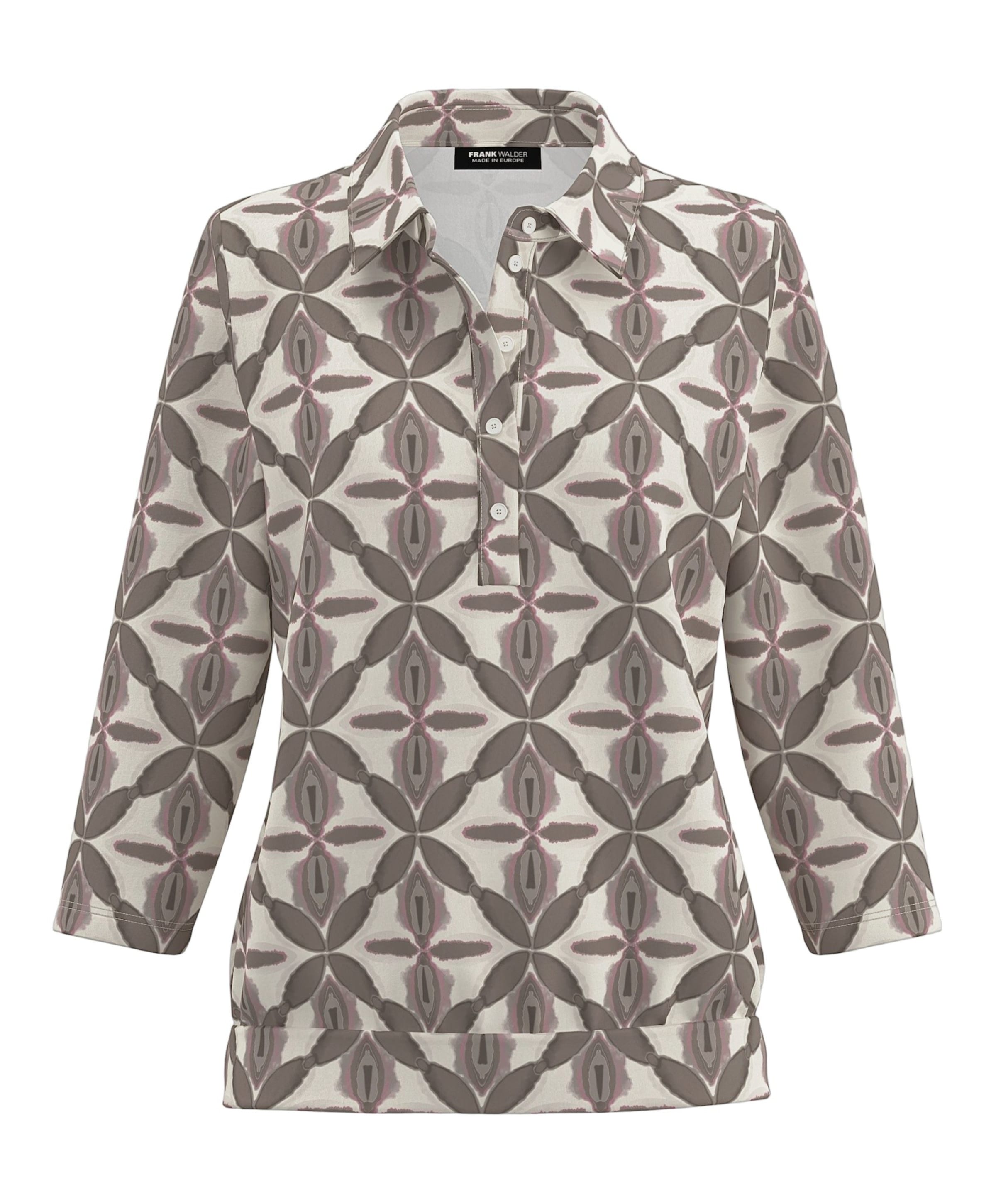 Dames polo beige