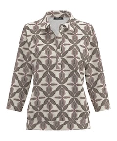 Dames polo beige