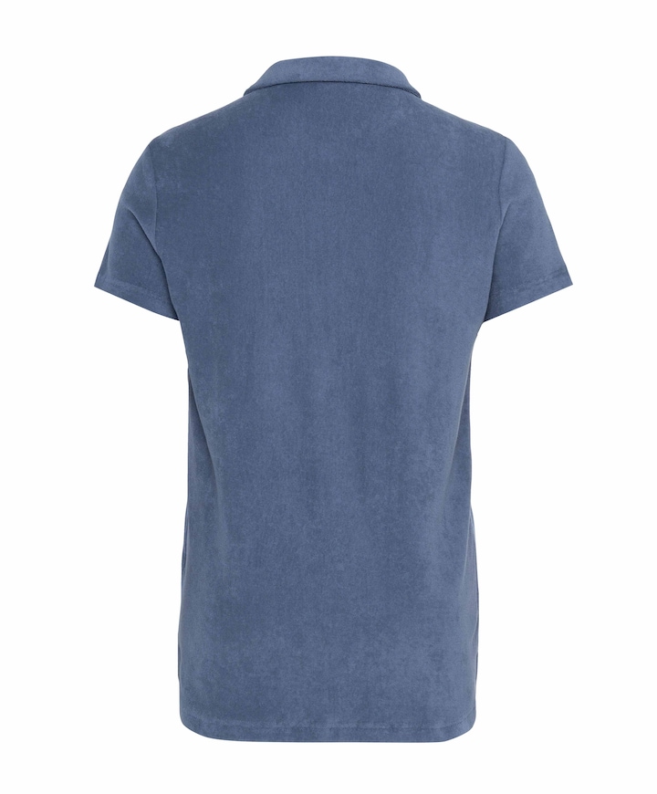 Heren polo blauw