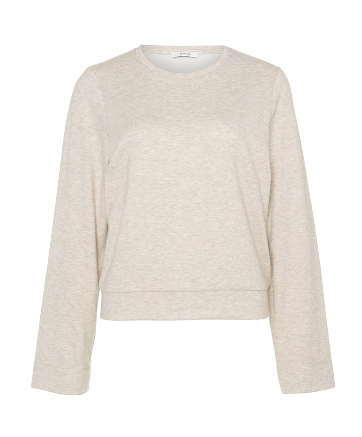 Dames longsleeve beige
