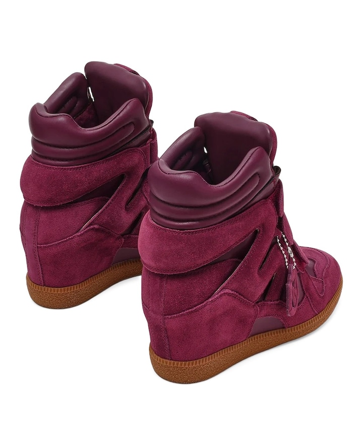 Mavis dames enkellaarzen bordeaux
