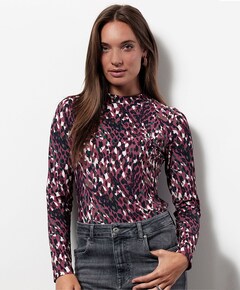 Dames longsleeve paars