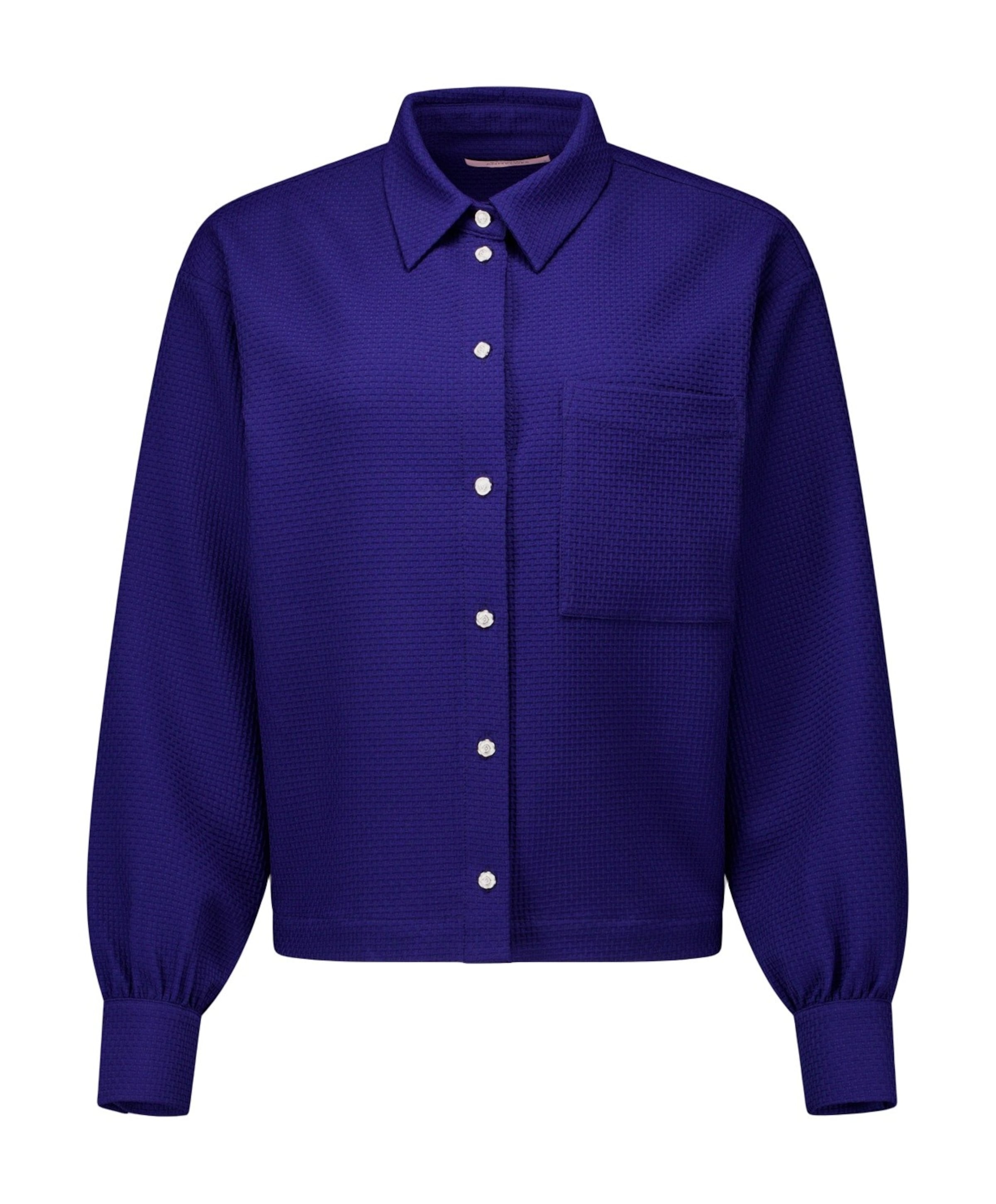 Dames blouse blauw