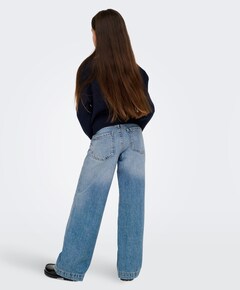 KOGBROOME HW WIDE DNM TAI meisjes jeans blauw