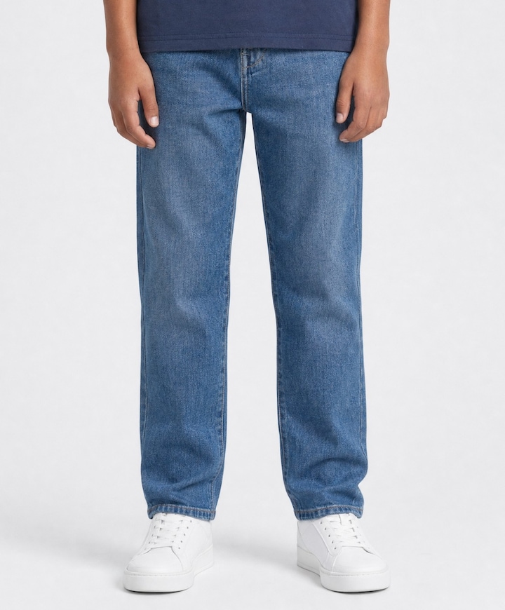 jongens broek blauw