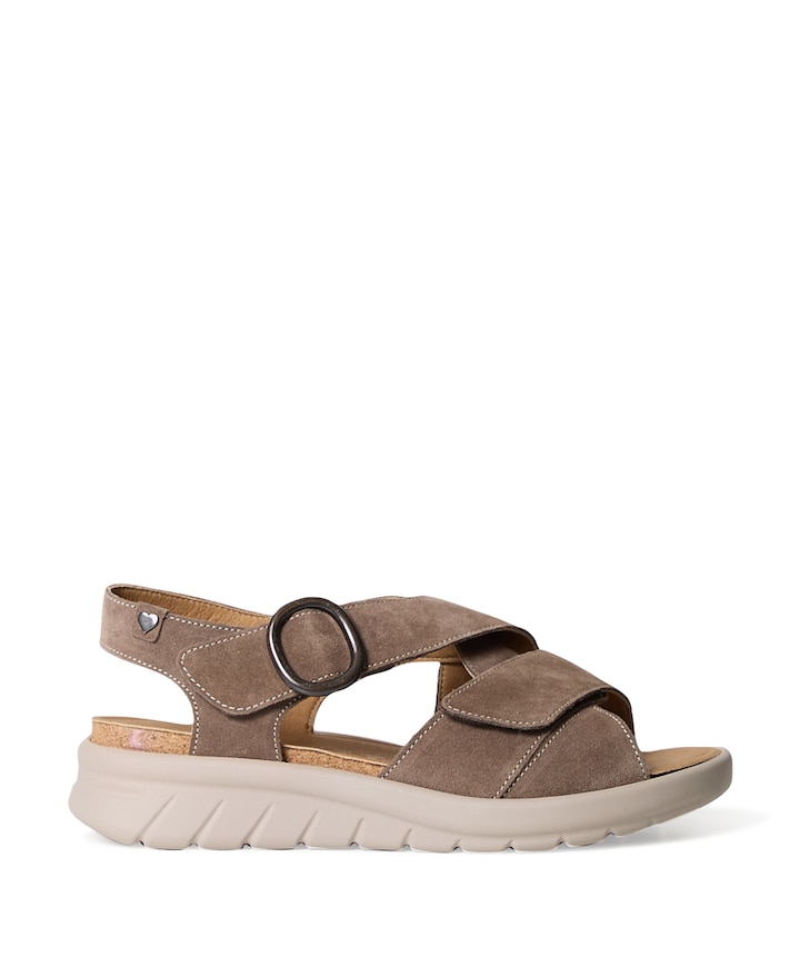dames sandalen bruin
