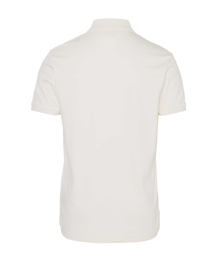 Heren polo ecru