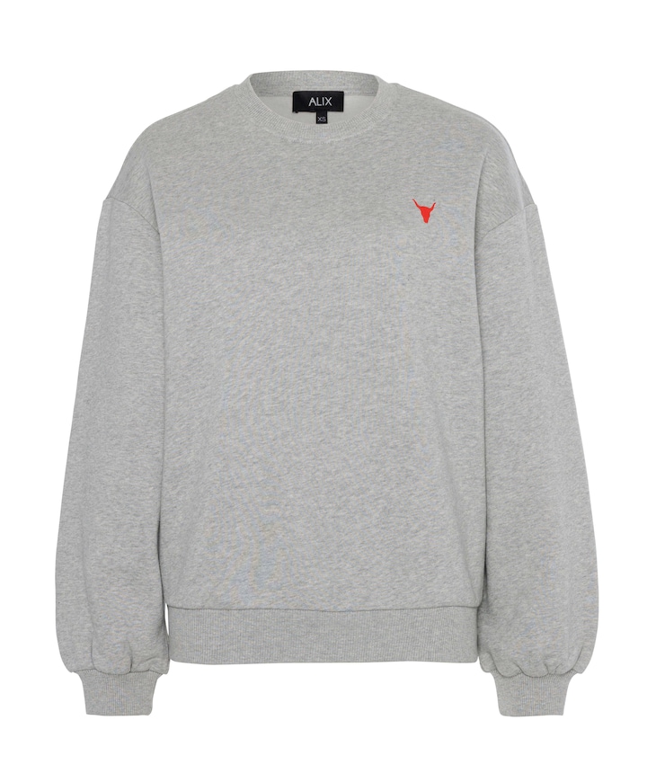 Dames sweater grijs