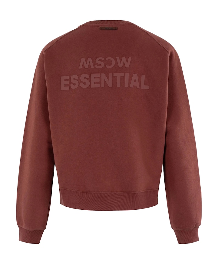 Dames sweater brique