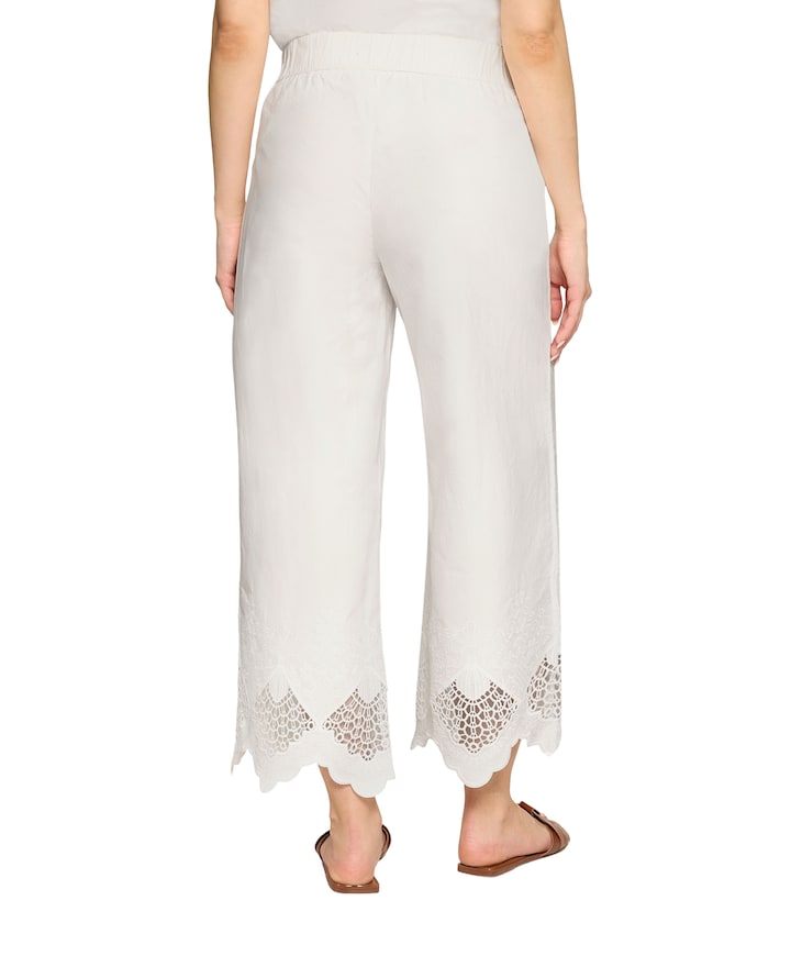 dames broek ecru