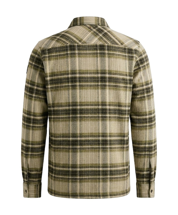 Heren overshirt groen