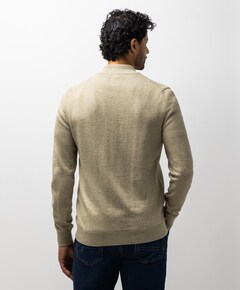 Heren vest beige