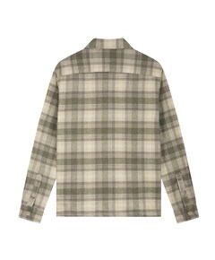 Overshirt lange mouw beige