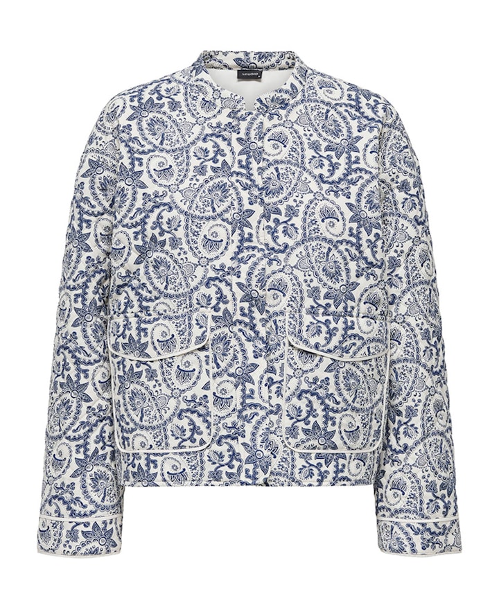 Dames jas blauw