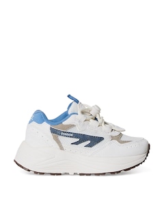 HTS KIDS SHADOW LACE jongens sneakers ecru