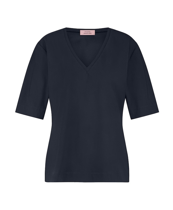 Dames t-shirt blauw