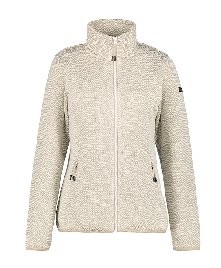 Dames vest beige