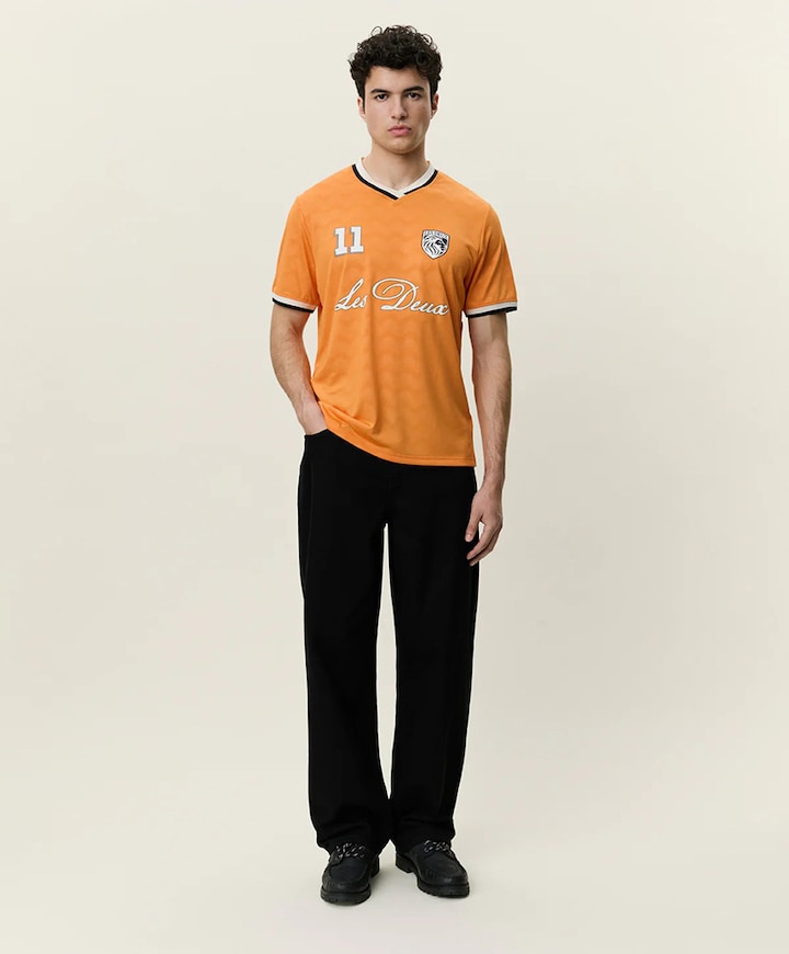 Heren T-shirt oranje