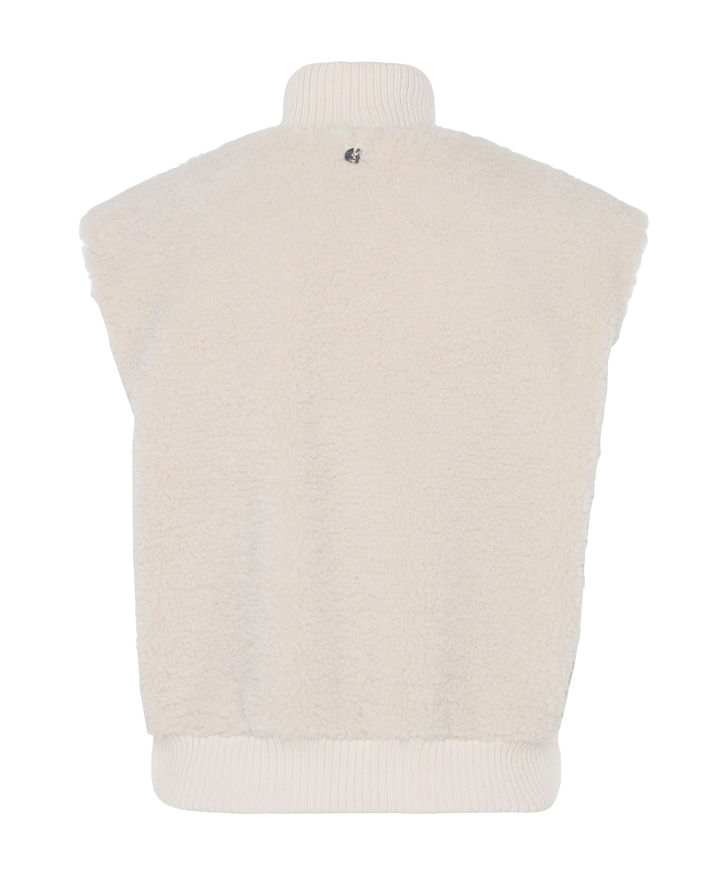 Dames bodywarmer ecru