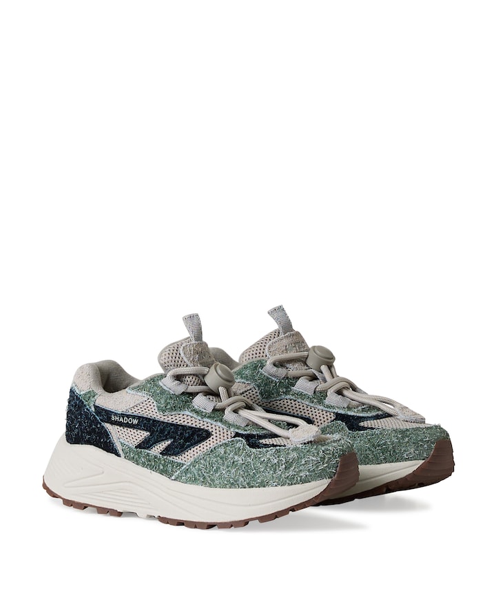 HTS SHADOW LACE FS uniseks sneakers  zwart
