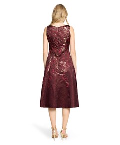 Dames jurk bordeaux