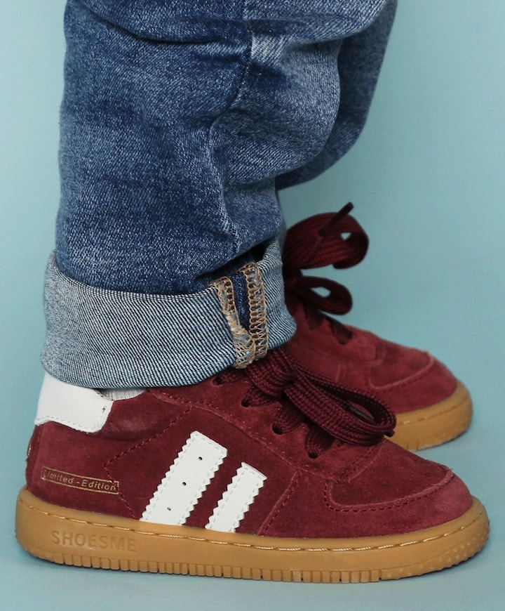 uniseks sneakers  bordeaux