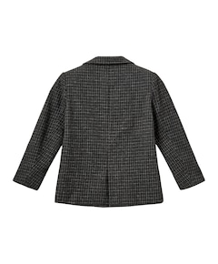Meisjes blazer grijs