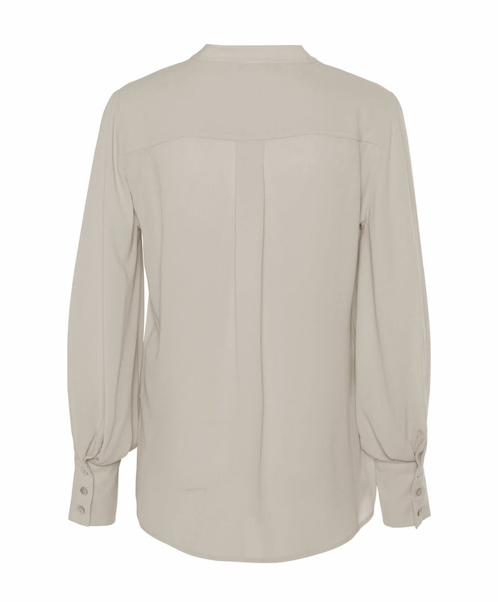 Dames blouse beige